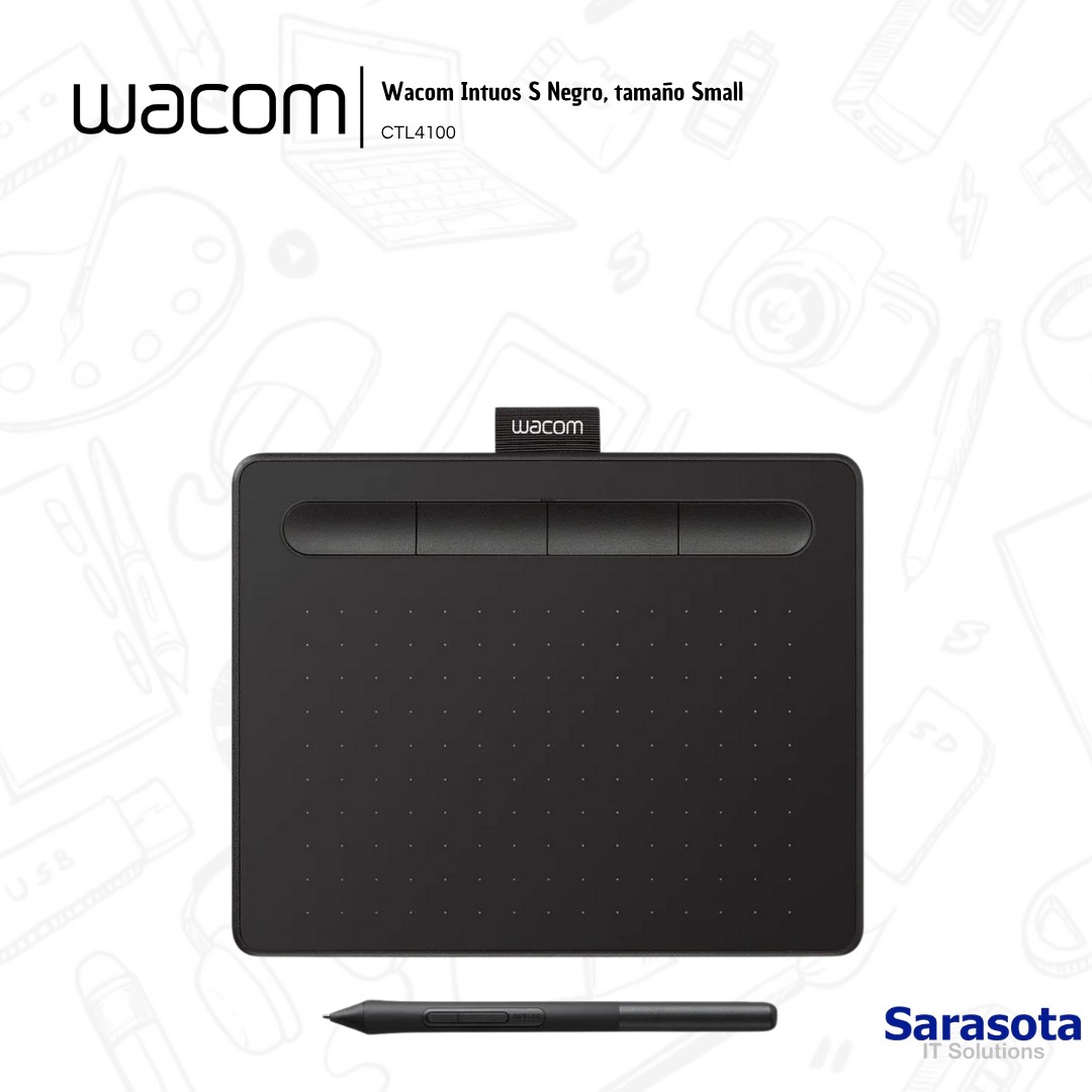 accesorios para electronica - Wacom Intuos S Tableta Gráfica 2