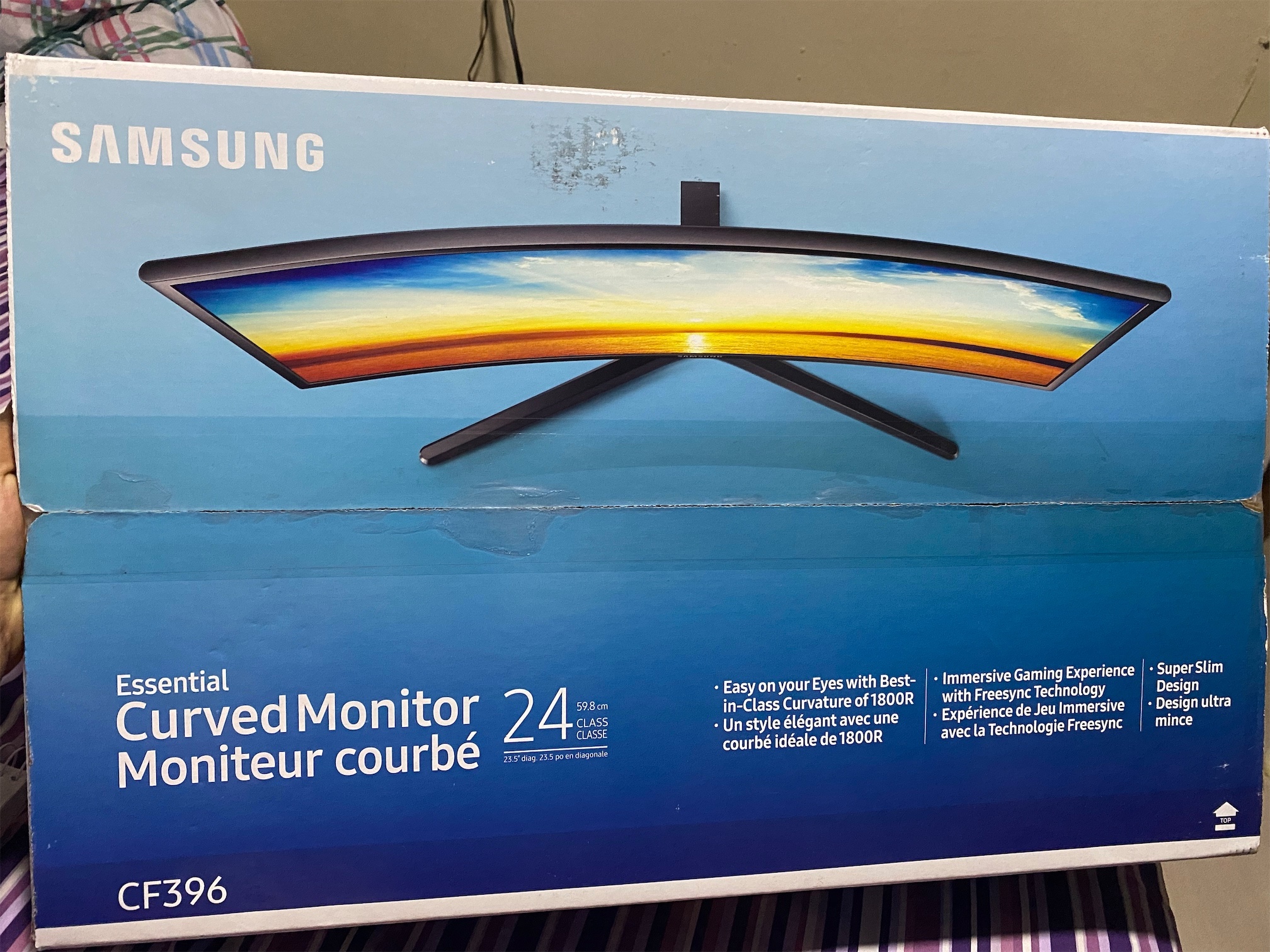 computadoras y laptops - Monitor curve Samsung essential 🔥 “24