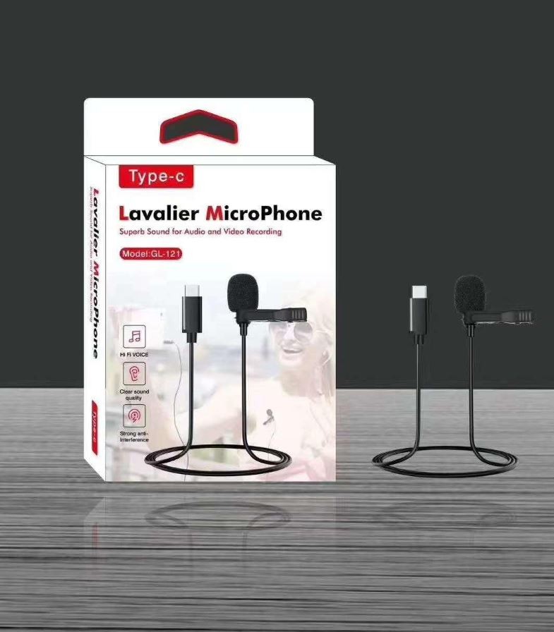 otros electronicos - Micrófono de solapa para teléfono Android USB tipo C obtén una solución rápida  1