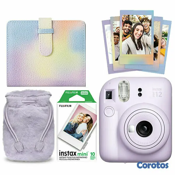 camaras y audio - Fujifilm Instax Mini 12 Azul Camara Instantanea 2