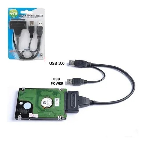 accesorios para electronica - Cable USB 3.0 a disco duro 3.5 y 2.5 - Enclosure