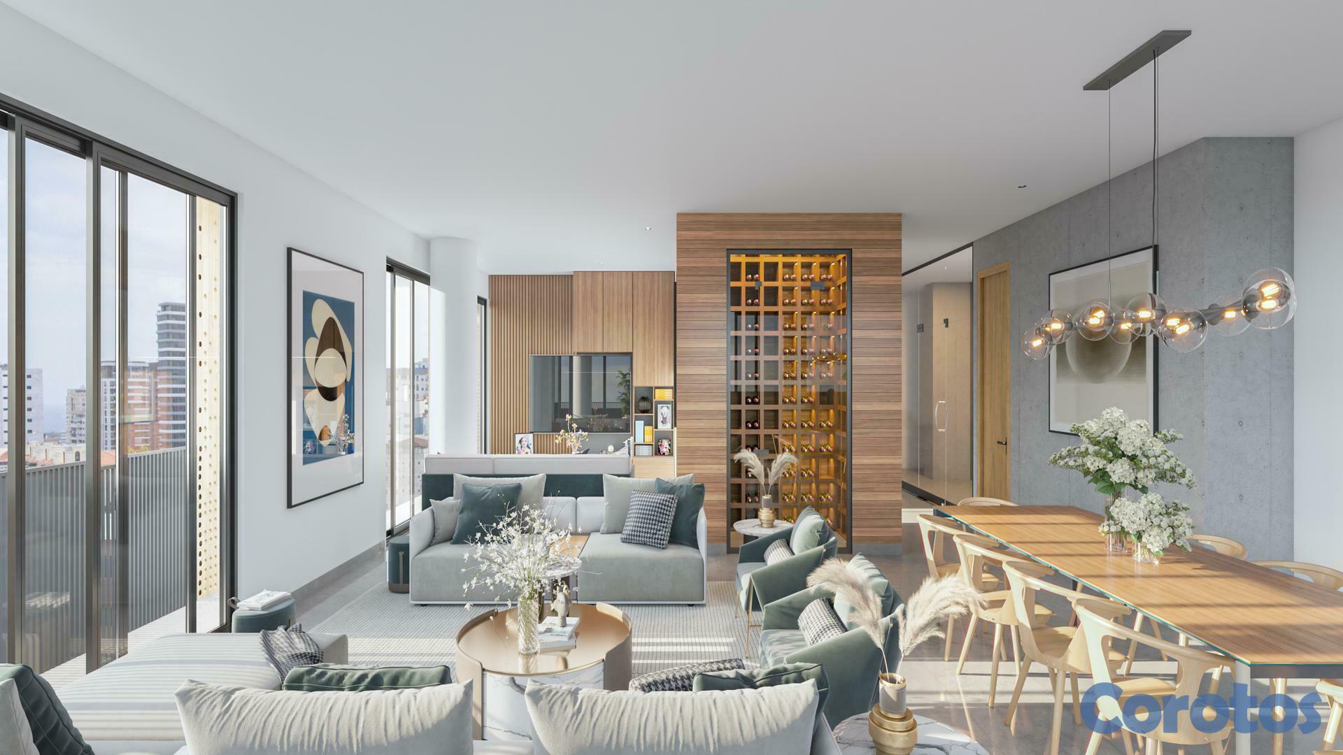 apartamentos - TORRE DE LUJO EN ENSANCHE NACO, EN-06. 3