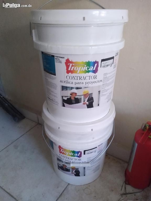 decoración y accesorios - Pintura Tropical gris claro cubeta 5 galones