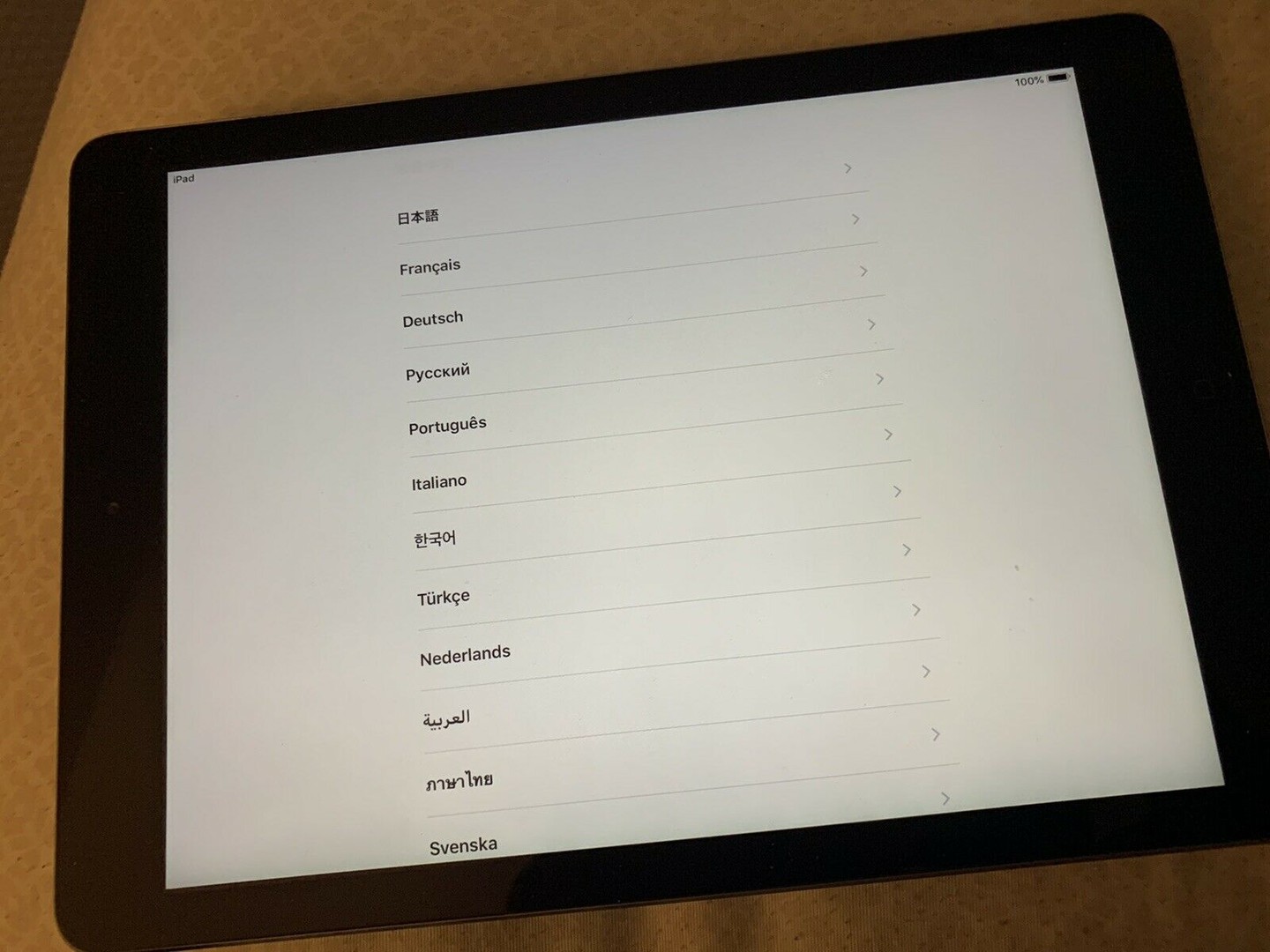 celulares y tabletas - iPad Air 16GB  como nueva