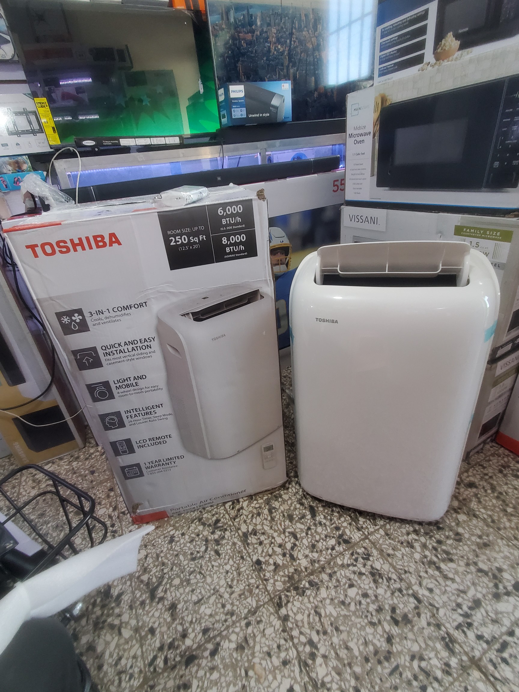aires acondicionados y abanicos - Toshiba Aire acondicionado portátil  4
