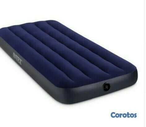 muebles y colchones - Colchón inflable intex, súper práctico de inflar y cómodo 39 pulgadas 2