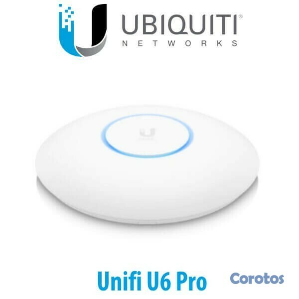 accesorios para electronica - ACCESS POINT UBIQUITI U6-PRO, 2.4GHZ 600 MBPS - 5GHZ/4.8 GBPS, PROFESIONAL 