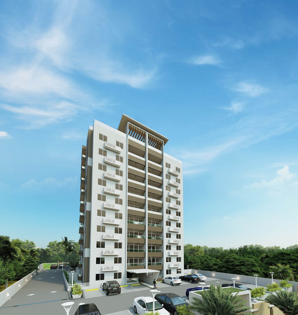 apartamentos - Proyecto de torres de lujo de 12 pisos de 98.50 mts en la Jacobo Majluta