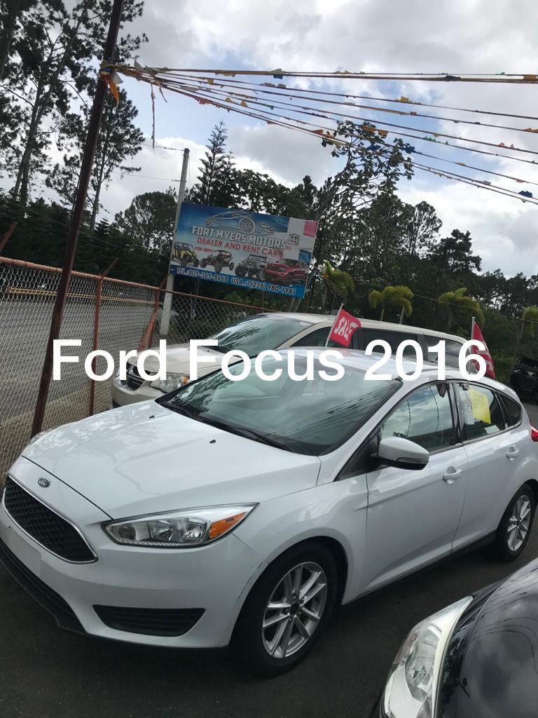 carros - FORD FOCUS BLANCO 2016