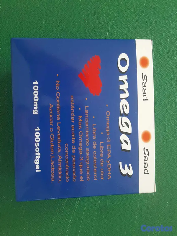 Salud y Equipamiento Médico - CAJA DE OMEGA 3
