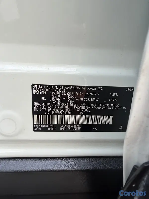 jeepetas y camionetas - Toyota RAV4 LE PLUS 2023 10