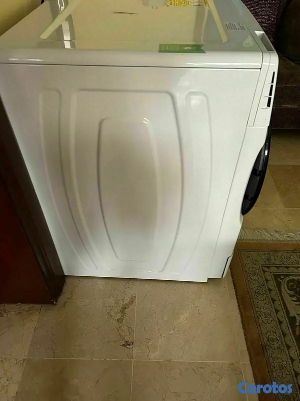 electrodomesticos - Lavadora secadora grande blanca como nueva 3