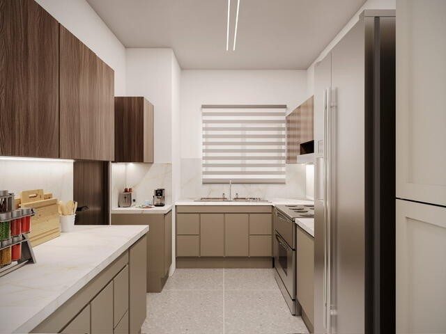 apartamentos - Apartamento en venta #24-1676 dos dormitorios, 2.5 baños, áreas Soc, 1