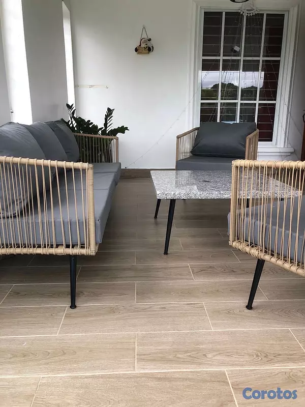 decoración y accesorios - silla Acapulco en mimbre  3