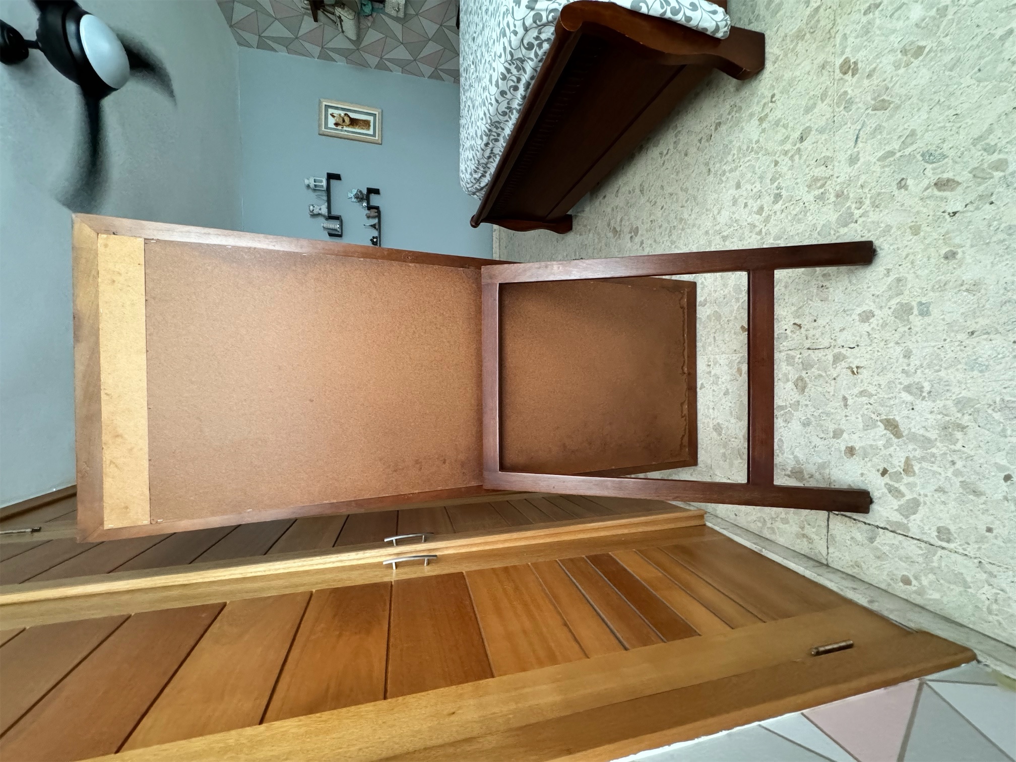 muebles y colchones - Espejo en Caoba  2