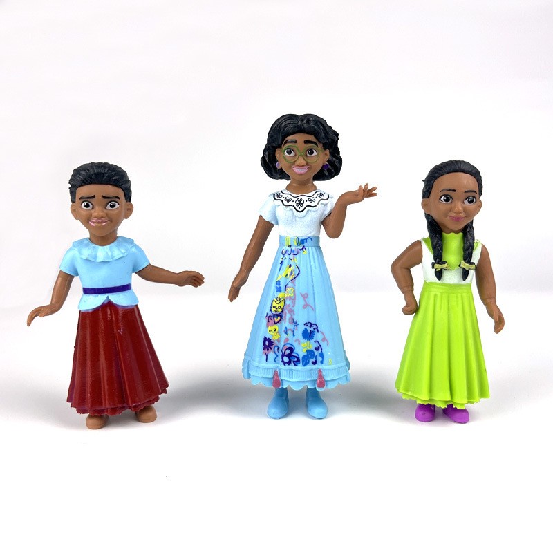 juguetes - Set de figuras de Encanto 6 piezas Mirabel juguete regalo casa madrigal 4