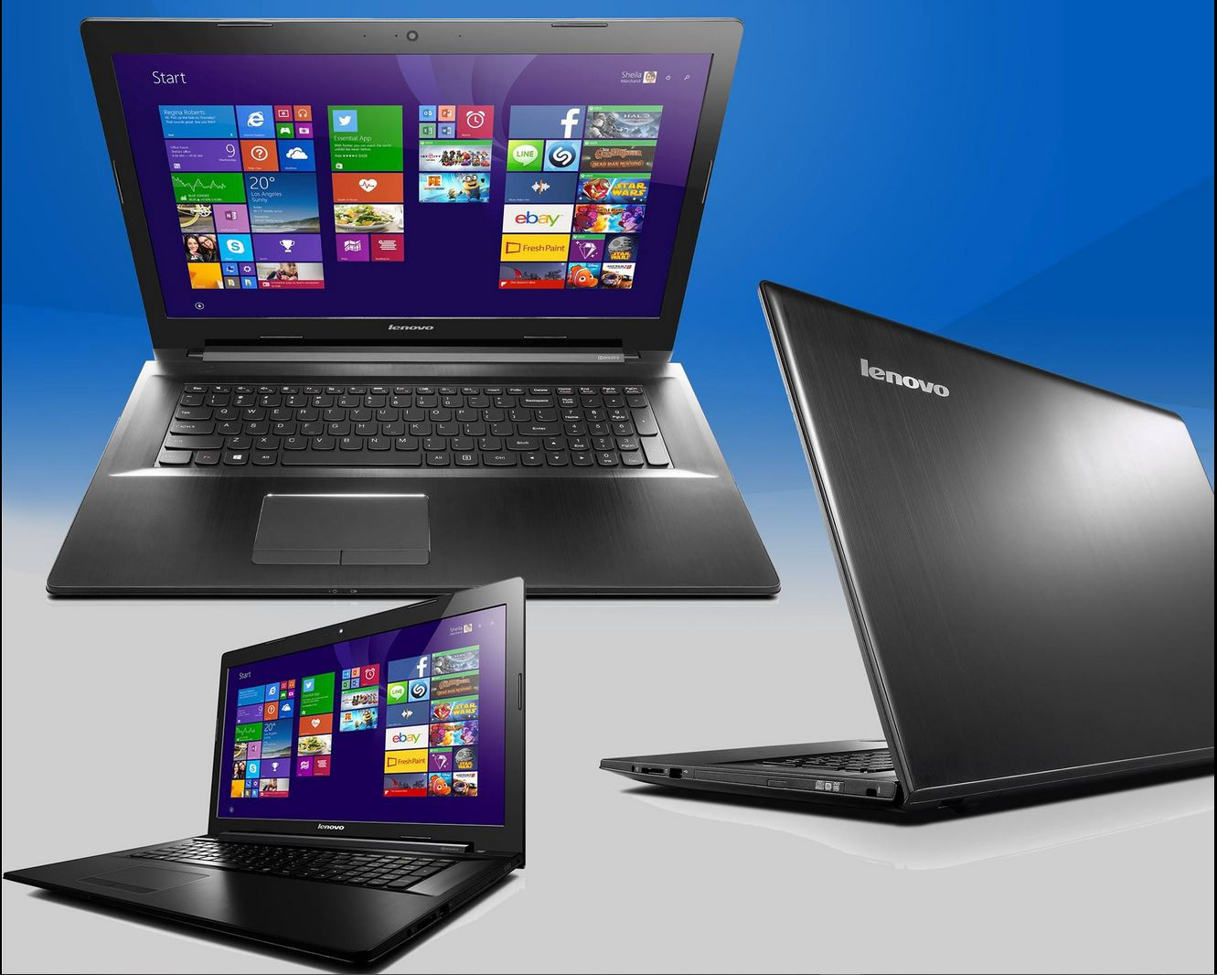 computadoras y laptops - 🔥 Laptop LENOVO Z80 pantalla 17"  i7-5500 16GB RAM 🔥