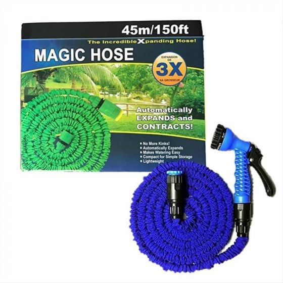 herramientas, jardines y exterior - MANGUERA EXPANDIBLE 150 PIES FLEXIBLE 45 metros 1