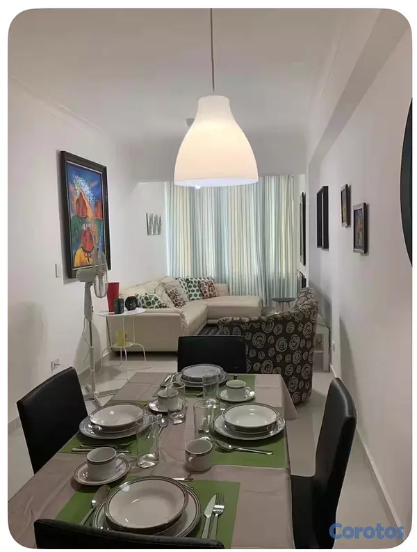 apartamentos - Se Alquila apartamento en Evaristo Morales  5