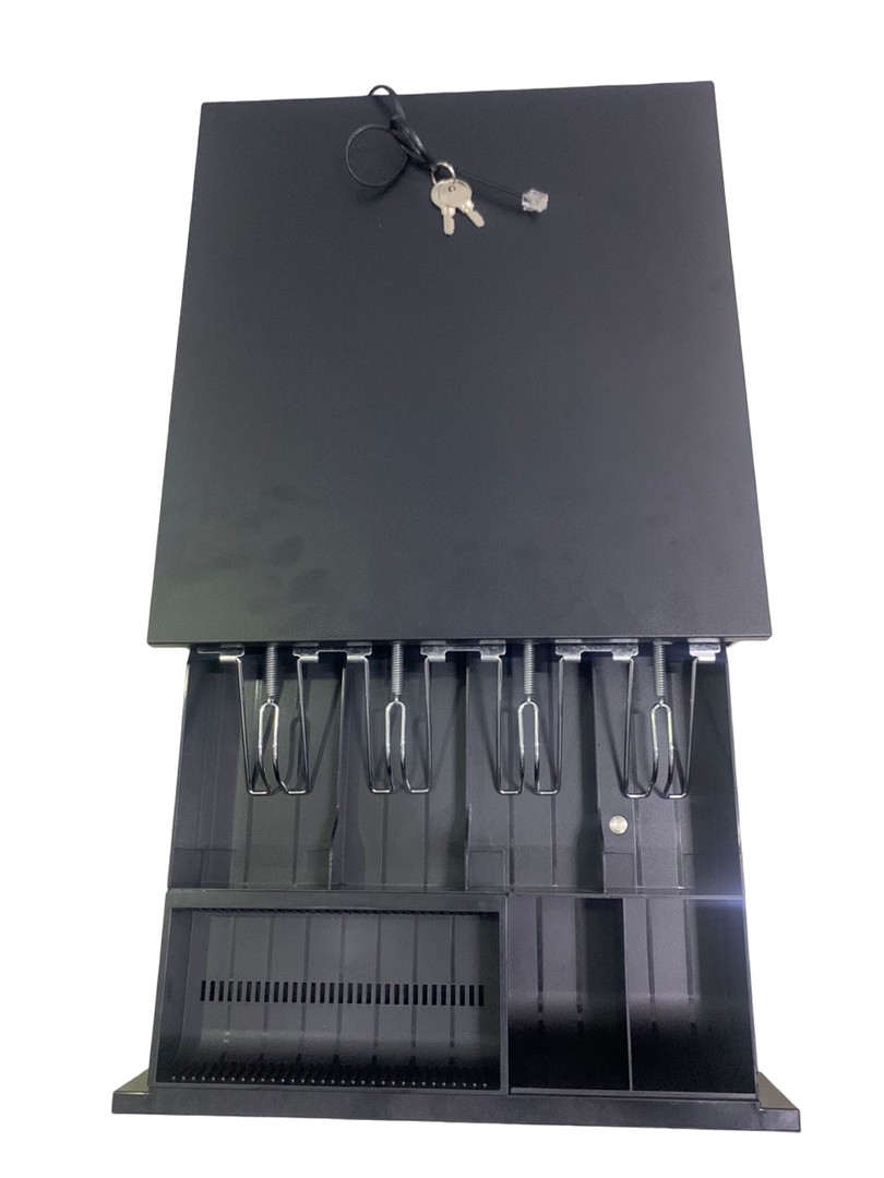 equipos profesionales - Cash Drawer - Cajon de dinero de 4 billetes y 3 compartimientos para monedas 2