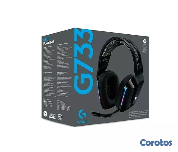computadoras y laptops - AUDIFONO CON MICROFONO LOGITECH G733 LIGHTSPEED WIRELESS RGB GAMING HEADSET 2