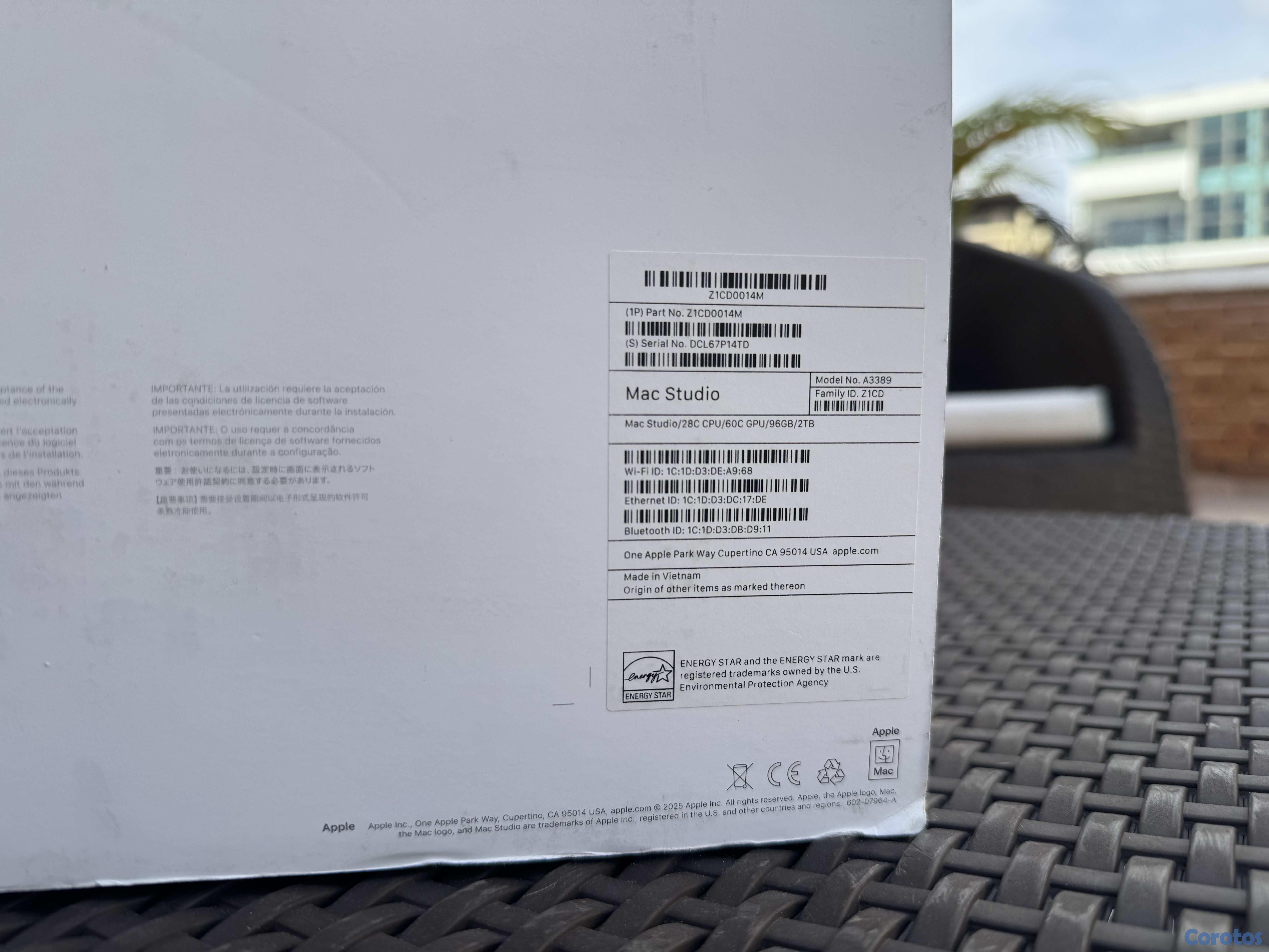 computadoras y laptops - Mac Studio Apple 3