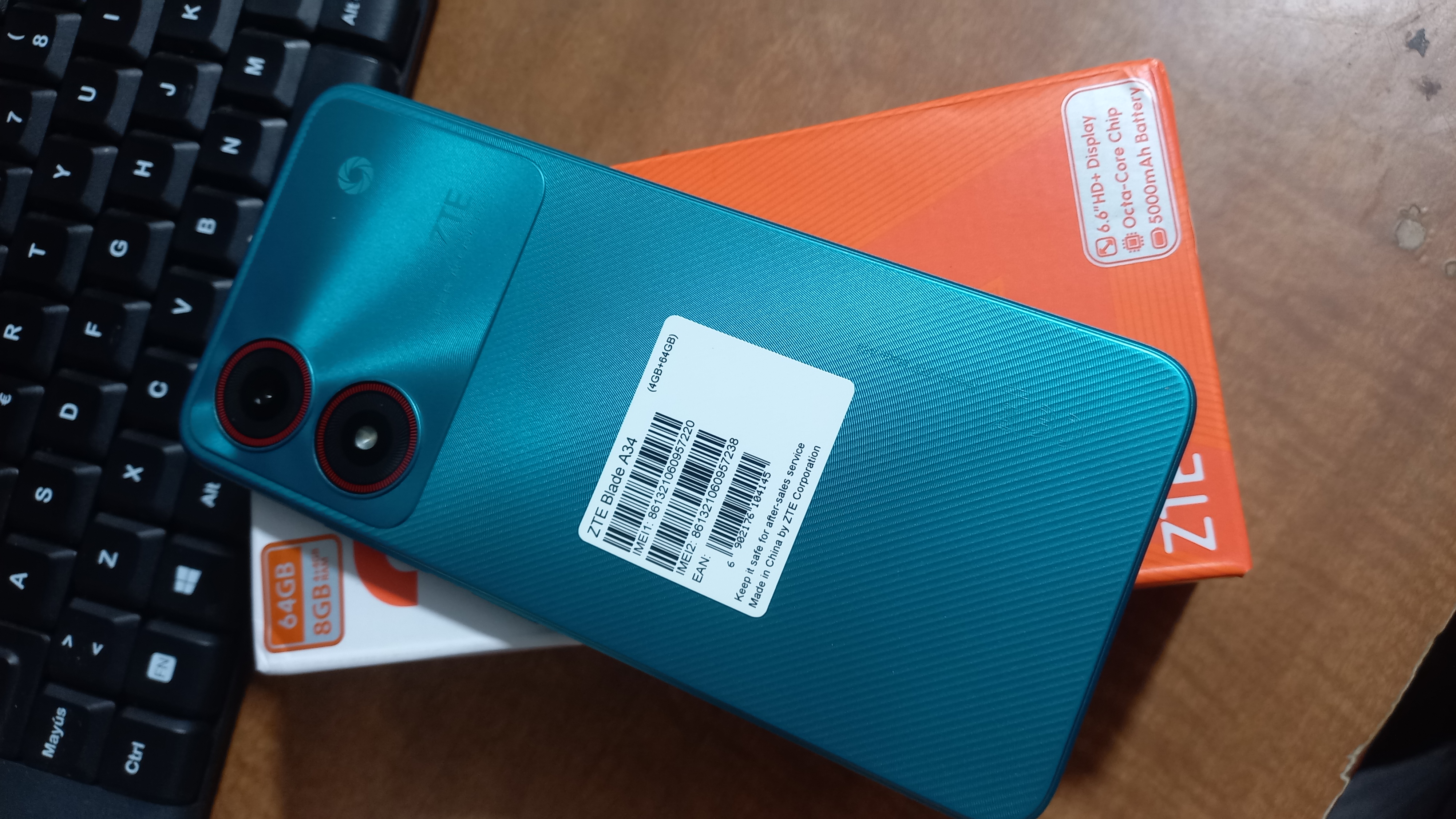 celulares y tabletas - ZTE Blade A34 1