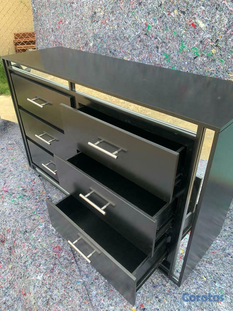 muebles y colchones - Gavetero negro  3