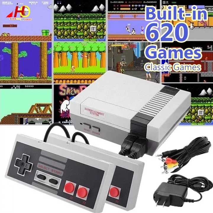 consolas y videojuegos - Nintendo Retro Consola Miniconsola de juegos, edición de aniversario, 620 juegos 1