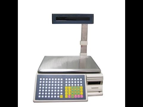 impresoras y scanners - Balanza peso ETIQUETADORA de precio impresora de código de barras, mpresion 1