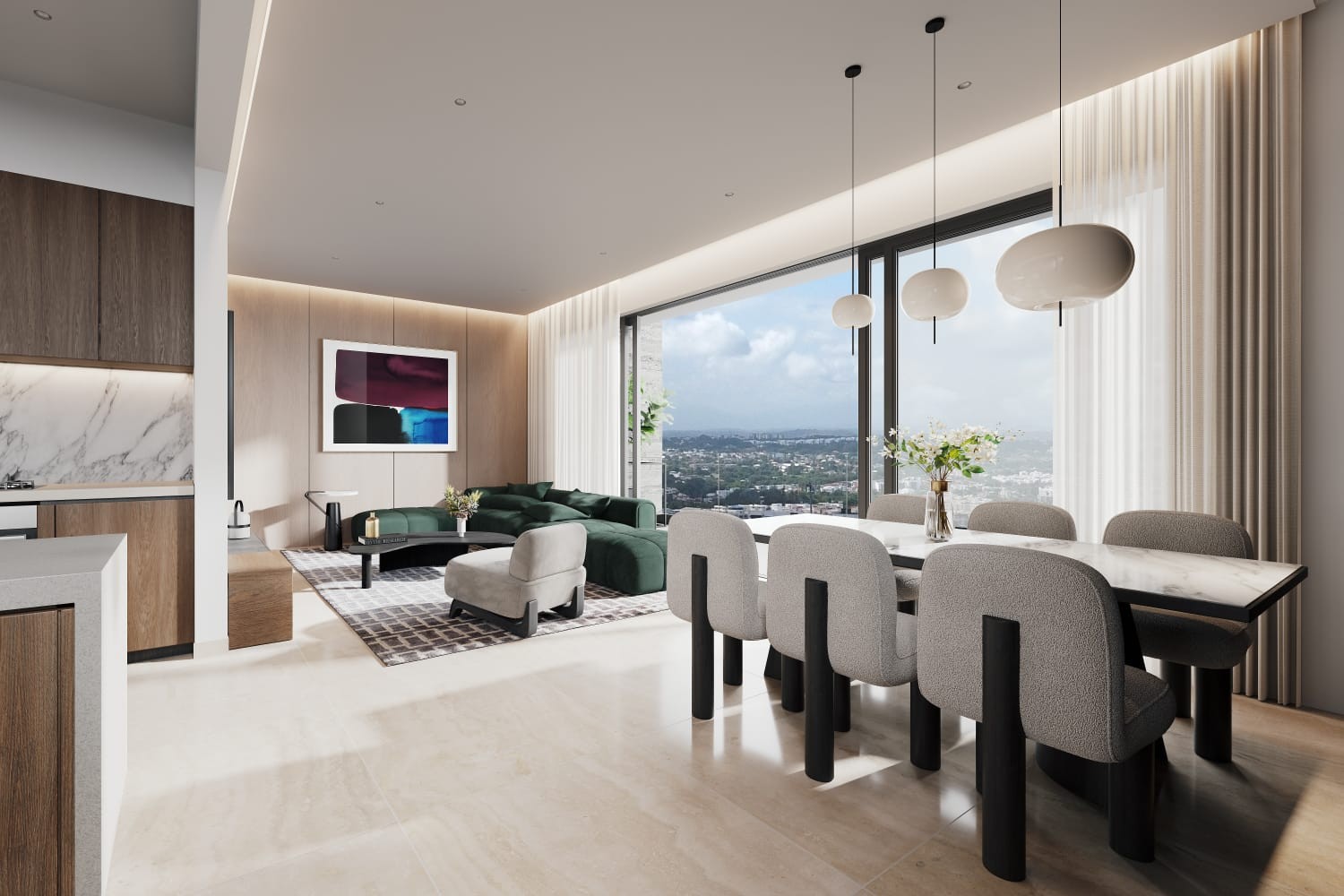 apartamentos - Torre Residencial con el mas Alto Nivel de Confort, La Esmeralda  5
