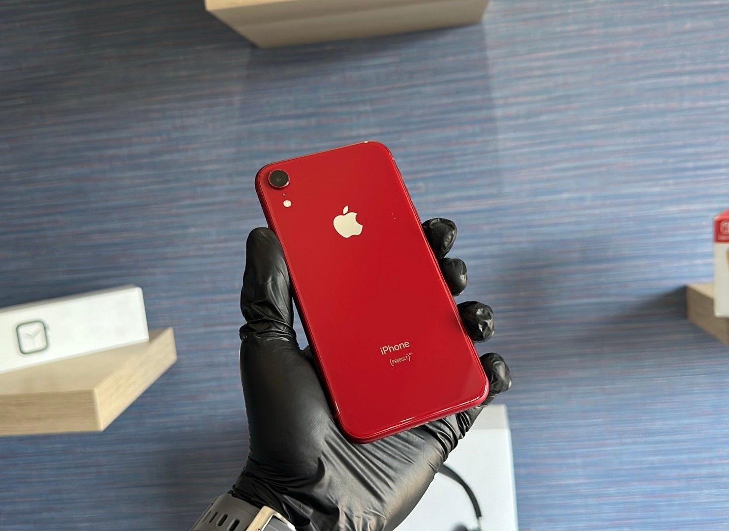 celulares y tabletas -  iPhone XR 128GB Red Product Desbloqueado, Clean imei RD$ 11,500 NEG