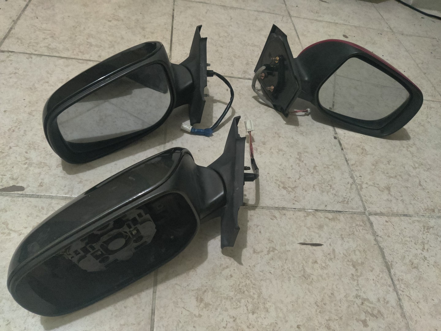 accesorios para vehiculos - retrovisores de toyota vitz 2006-2010 usados de replazo