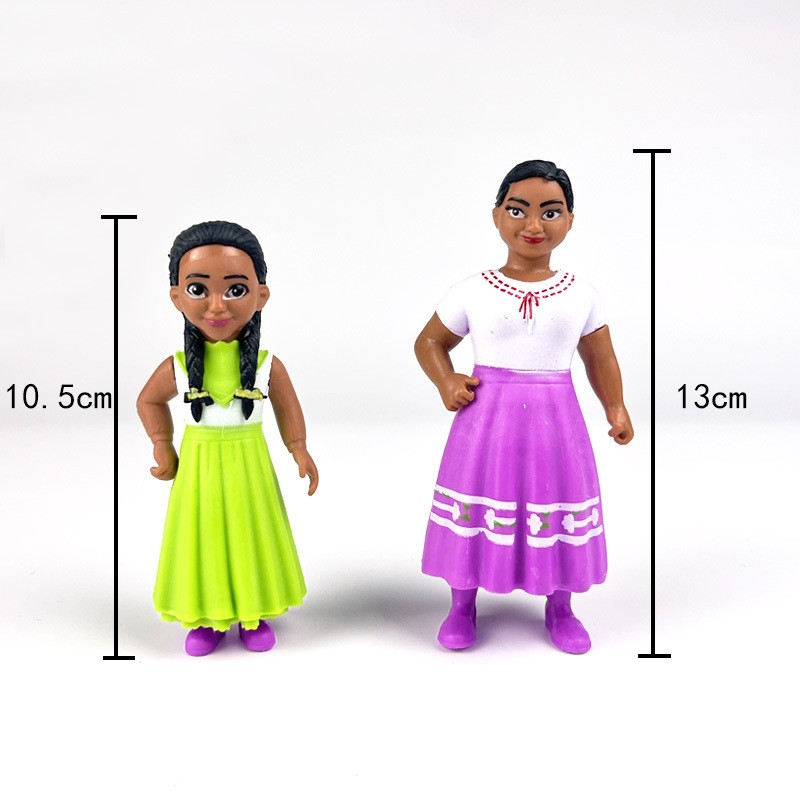 juguetes - Set de figuras de Encanto 6 piezas Mirabel juguete regalo casa madrigal 1