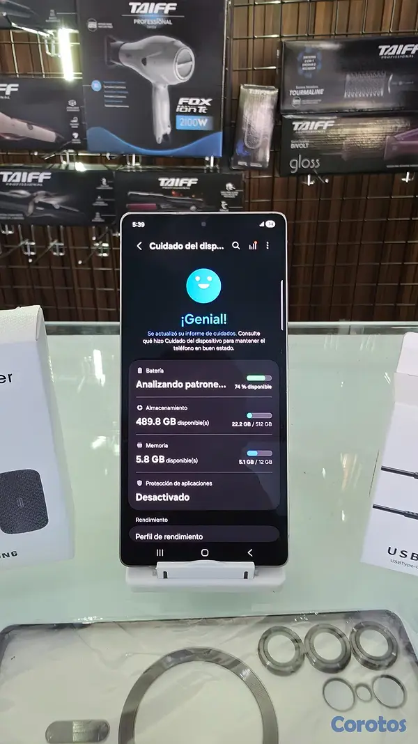 celulares y tabletas - Samsung Galaxy S25 Ultra 512GB Negro desbloqueado  2