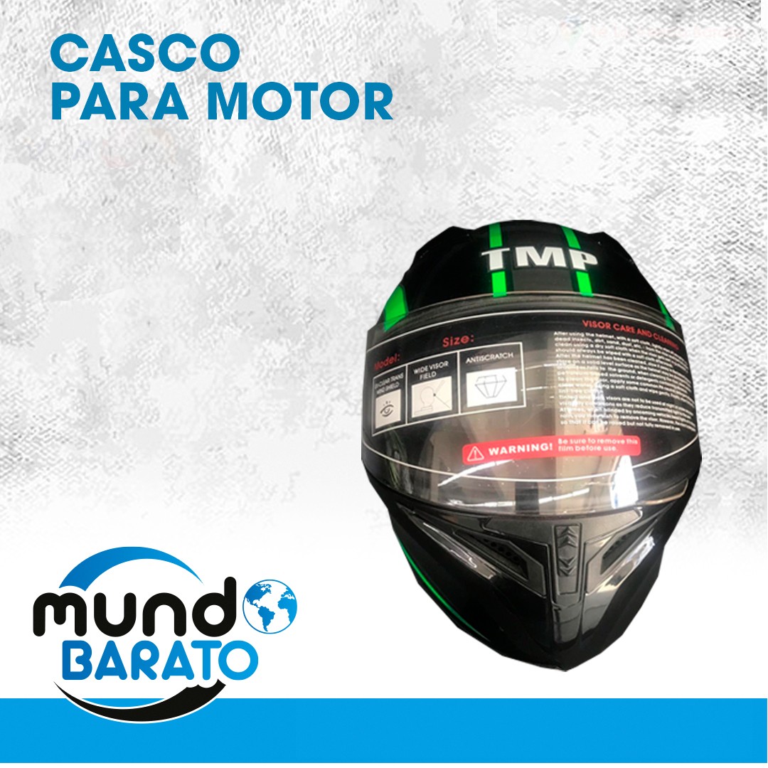 deportes - Casco Motociclista Moto Motorizado VARIEDAD COLORES Pasola Motorista Motor 2