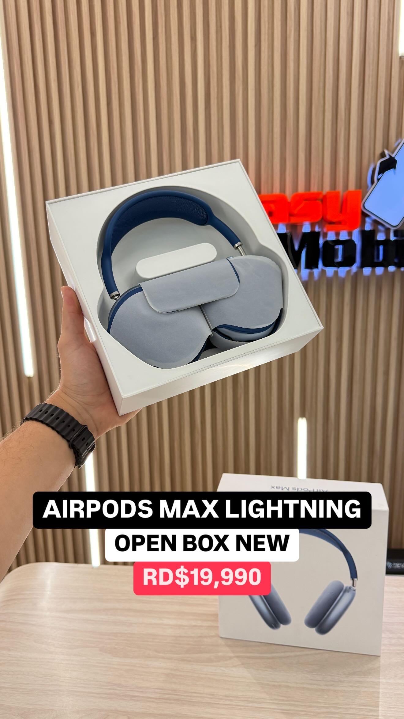 camaras y audio - AIRPODS MAX LIGHTNING OPEN BOX NEW 