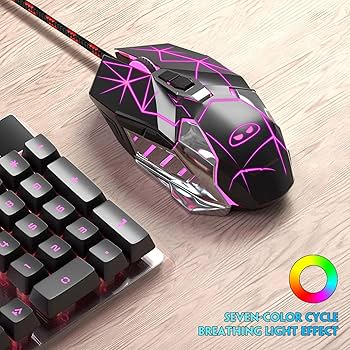 computadoras y laptops - Combo Gamer Mecánico MageGee MK-STORM + Mouse G10  3