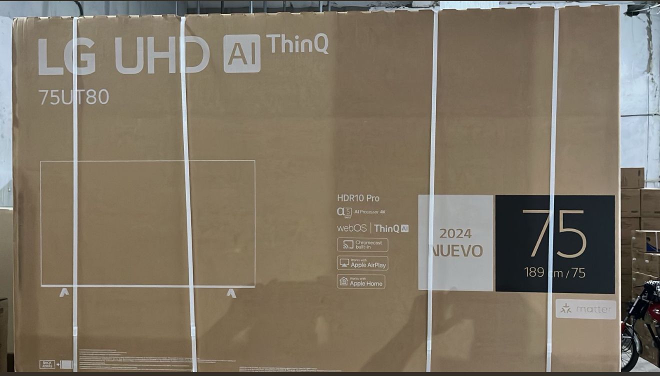 tv - SMART TV LG DE 75 4K CON CONTROL MAGICO 2024