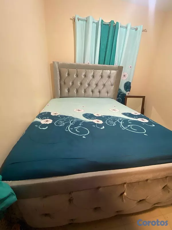 muebles y colchones - Cama queen completa (incluye colchón) 2