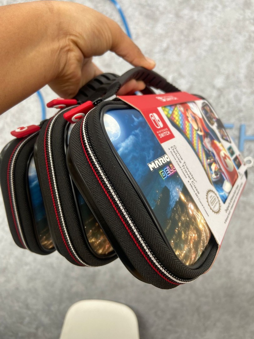 otros electronicos - CASE NINTENDO SWITCH MARIO KART NUEVO 