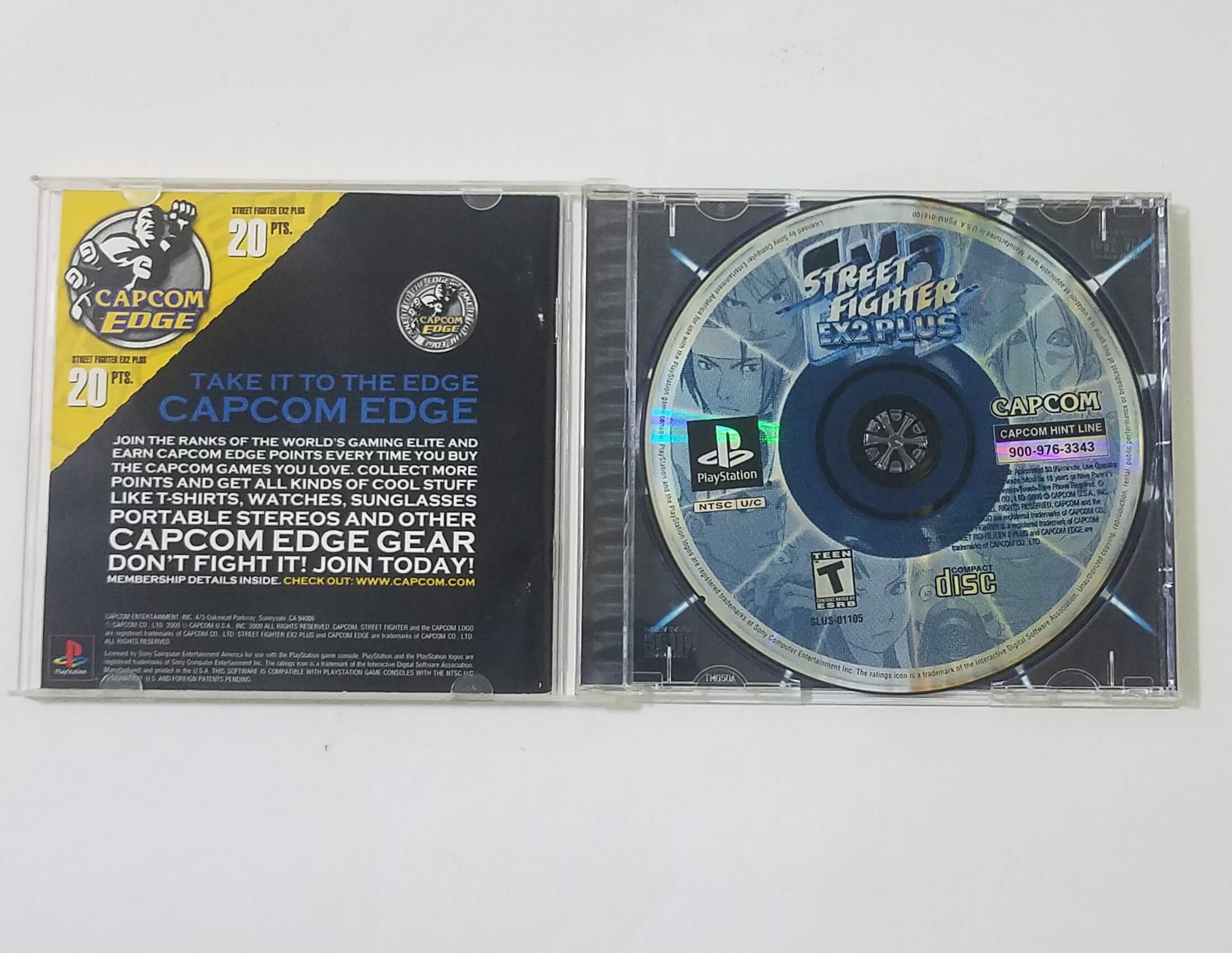 consolas y videojuegos - Street Fighter EX2 Plus de PlayStation 1 COMPLETO 2