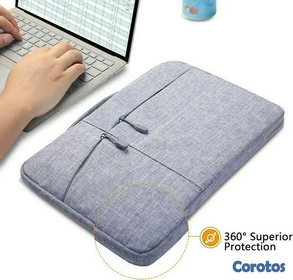 accesorios para electronica - Bolso con correa - Funda con asa - Estuche de transporte para laptop 15.6" 10