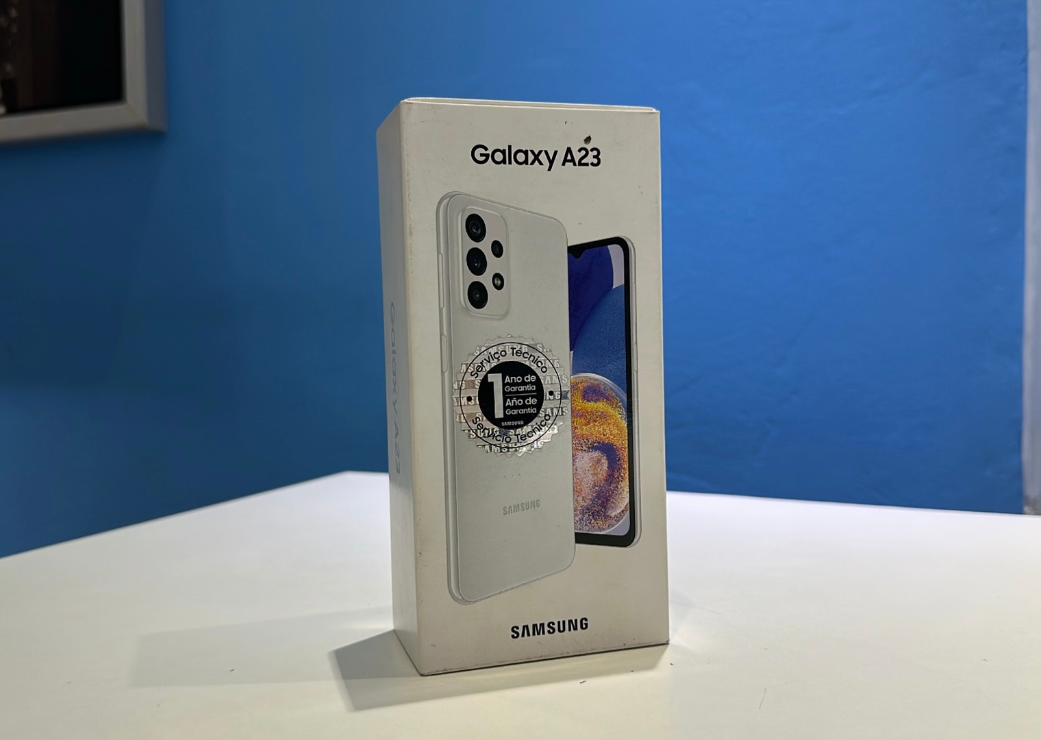 celulares y tabletas - Vendo Samsung Galaxy A23 64GB Blanco Nuevo, Desbloqueado, RD$ 12,900 NEG