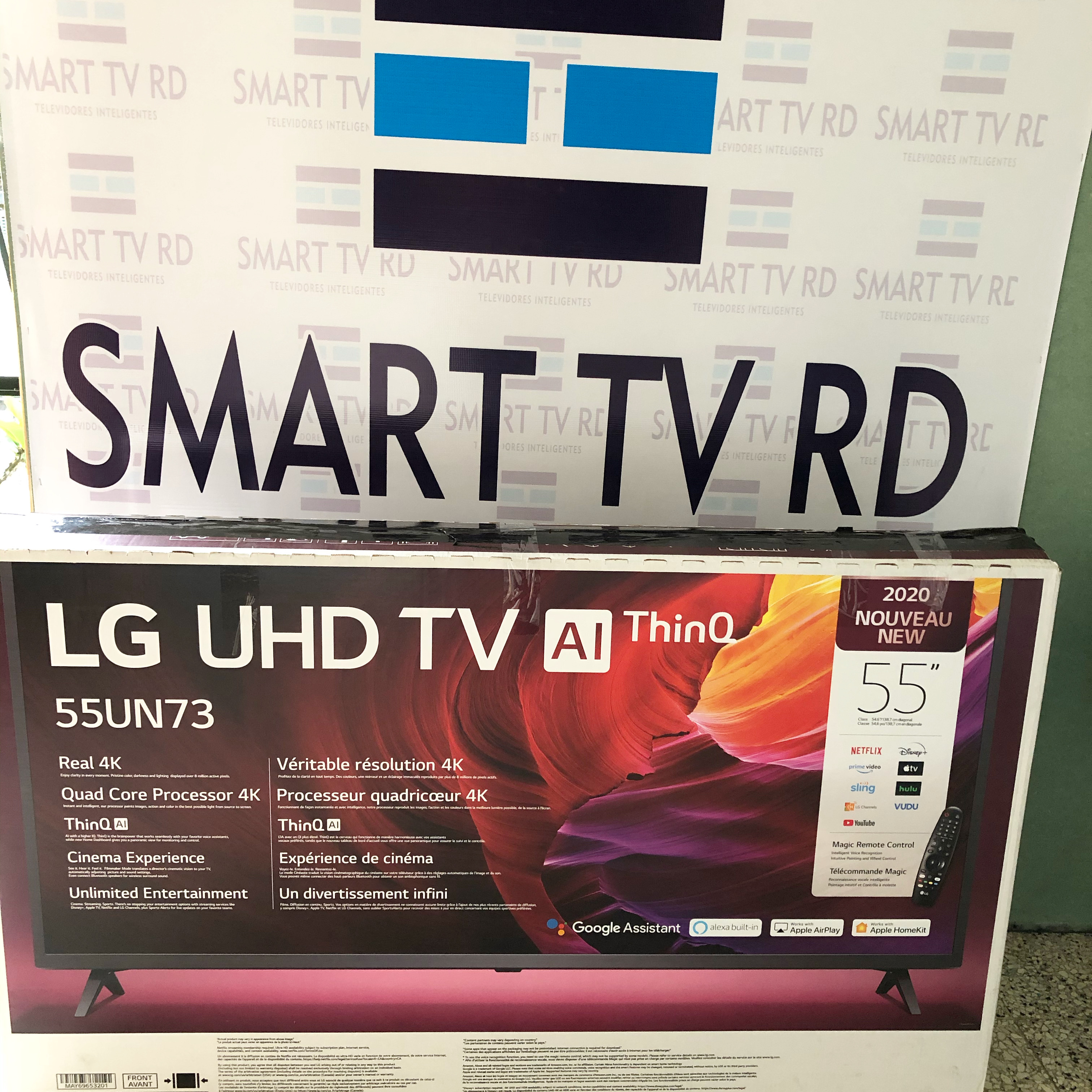 tv - LG Smart tv 55 pulgadas 4K magic control 2020 