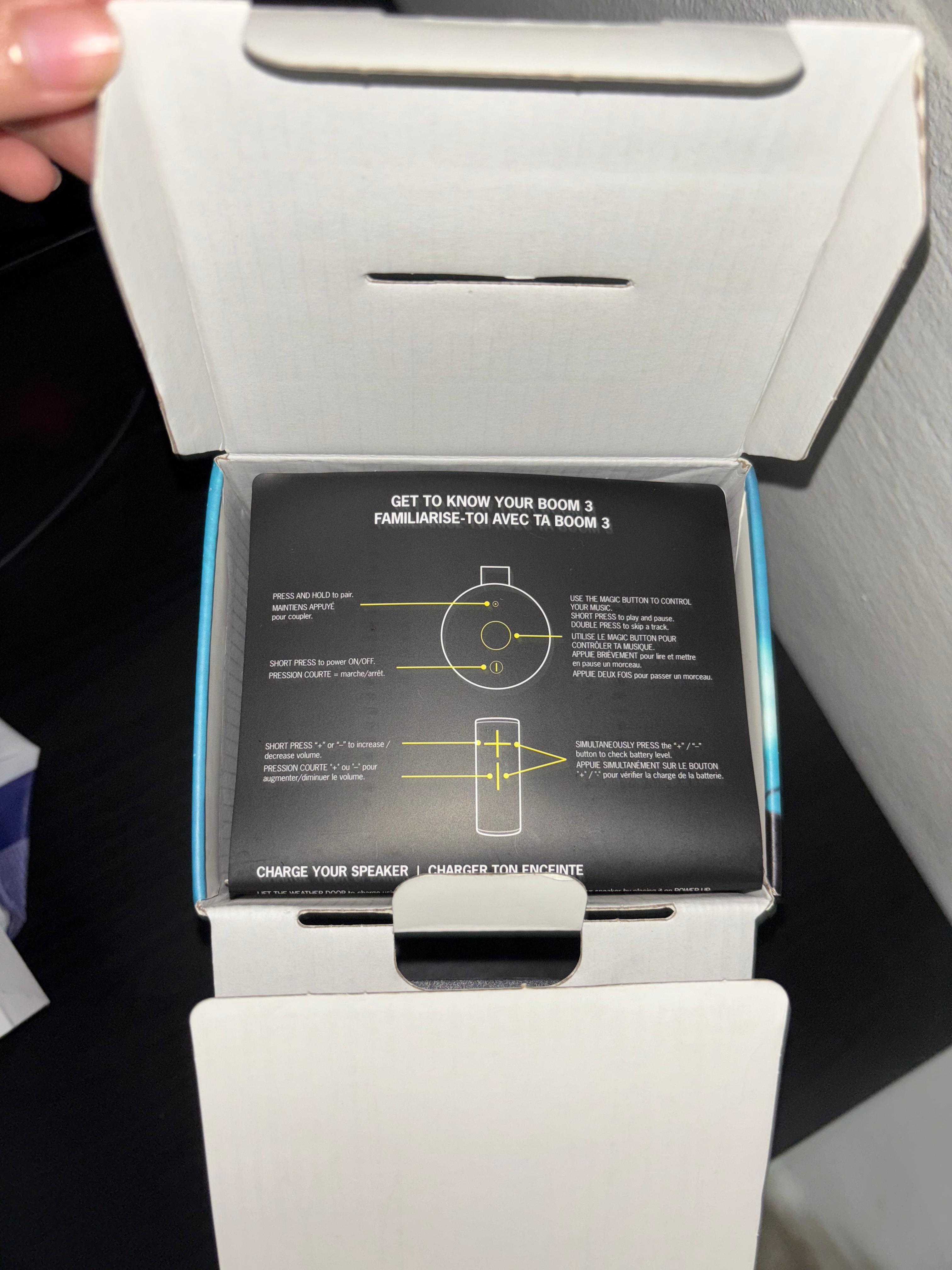 camaras y audio - Bocina Bluetooth UE Boom 3 6