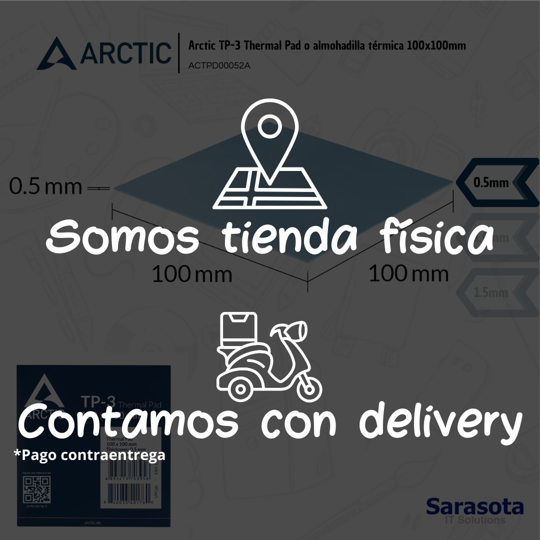 accesorios para electronica - Arctic Thermal Pad TP-3 Almohadilla térmica 0.5mm  1