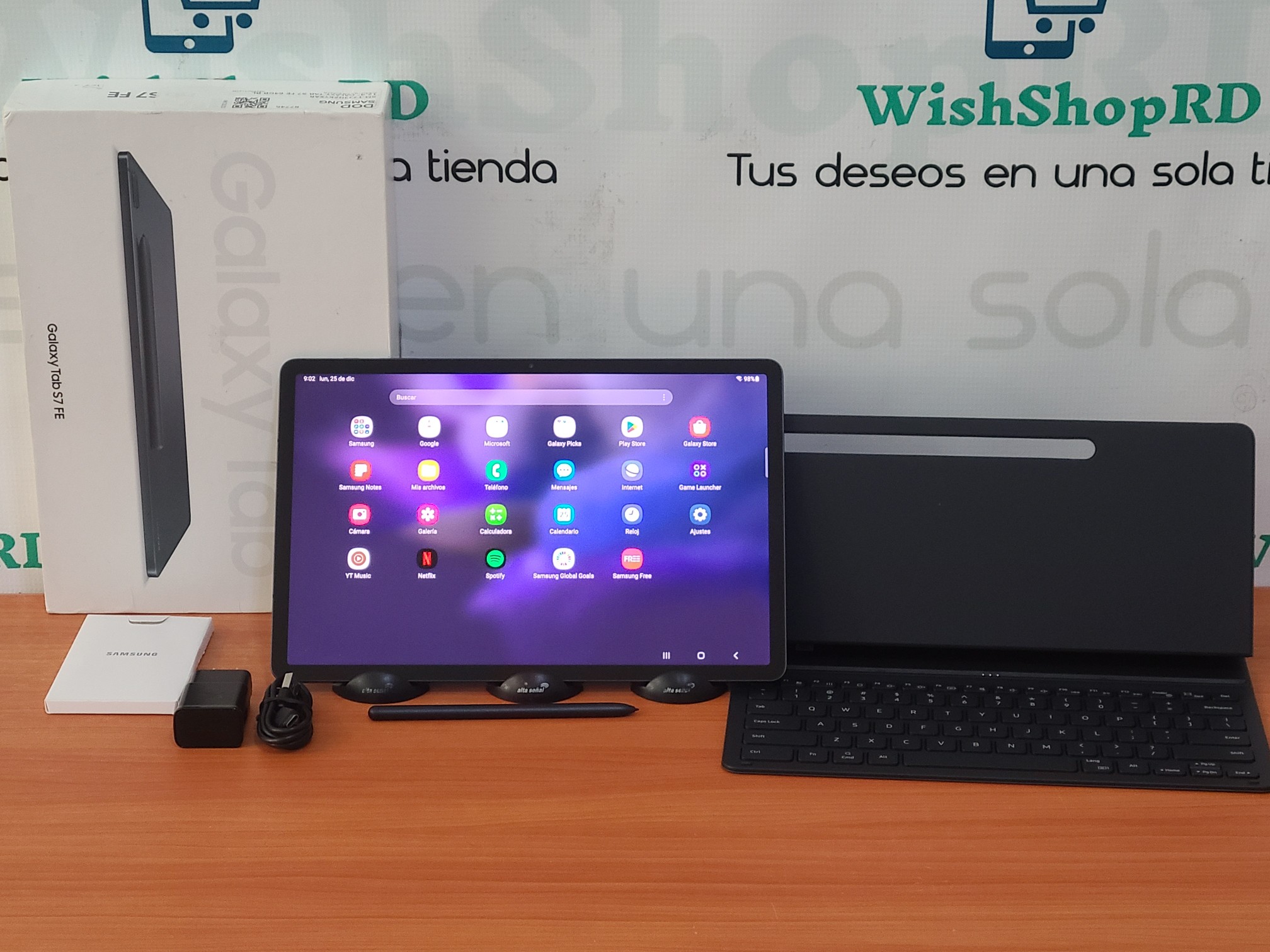 celulares y tabletas - Tablet Samsung Galaxy Tab S7 FE 
12.5 Pulgadas  5