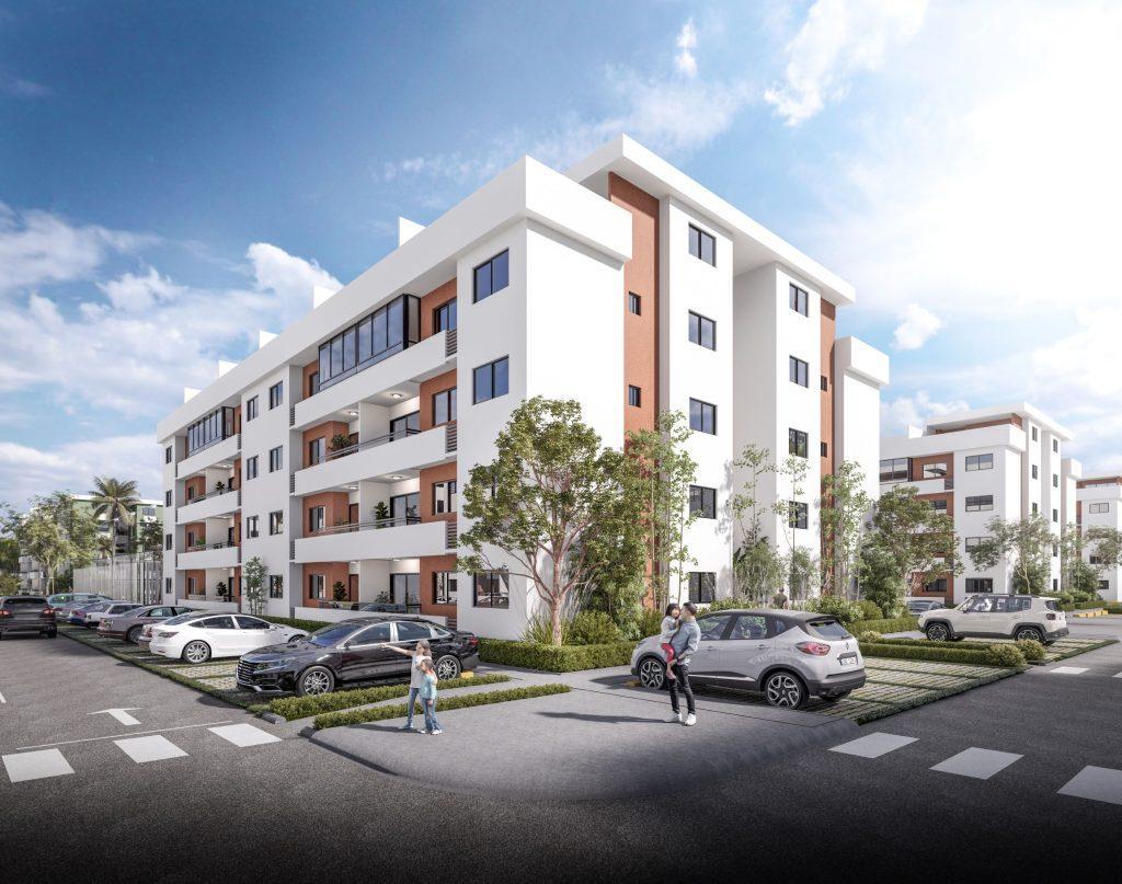 apartamentos - Venta de Proyecto de Apartamentos en la Charles de Gaulle 1