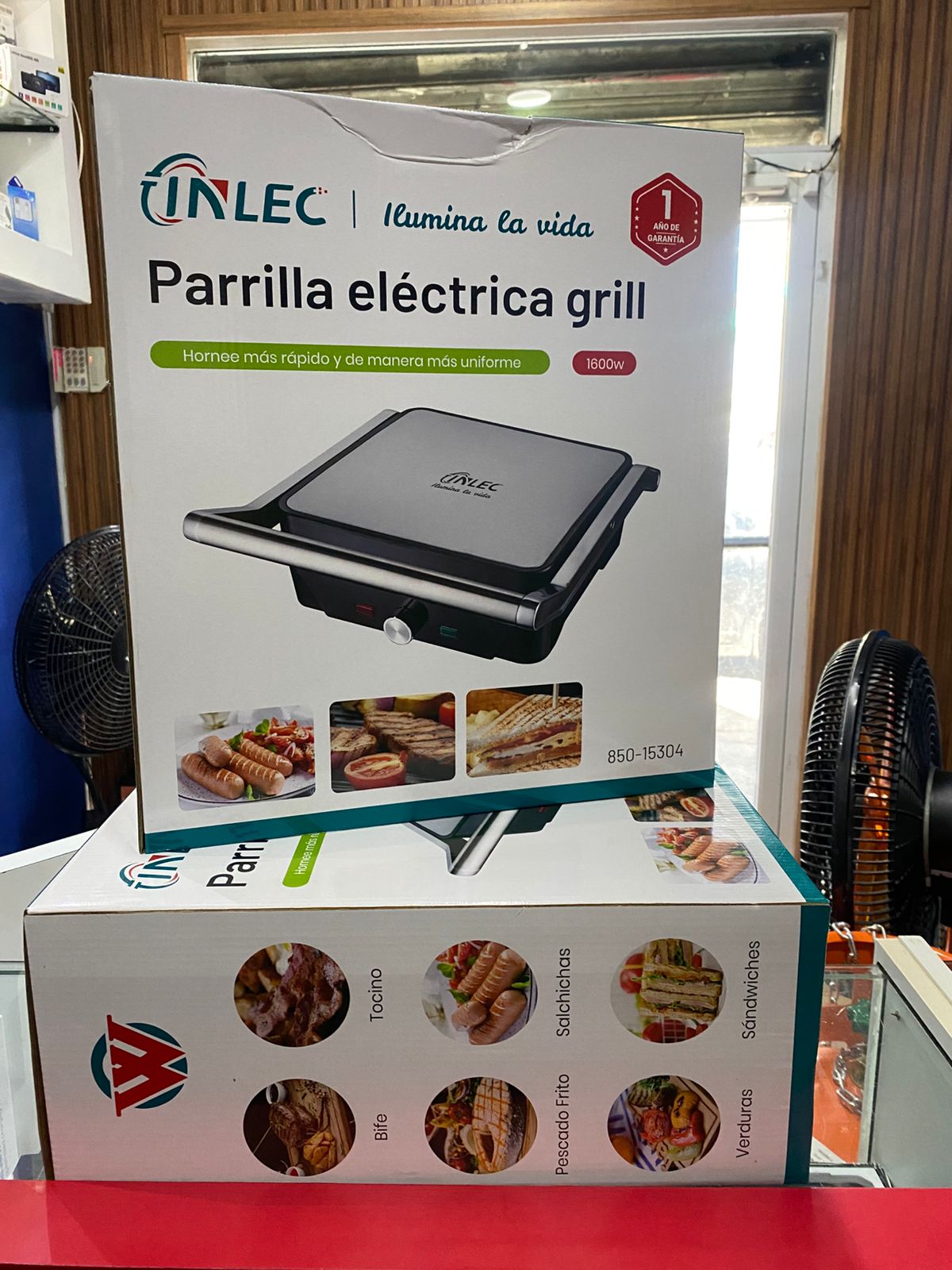 celulares y tabletas - tostadora plancha grande winlec  3